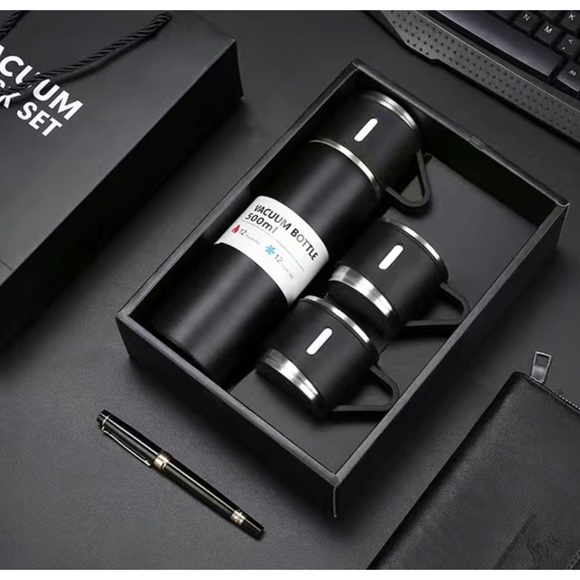 Thermos and cups